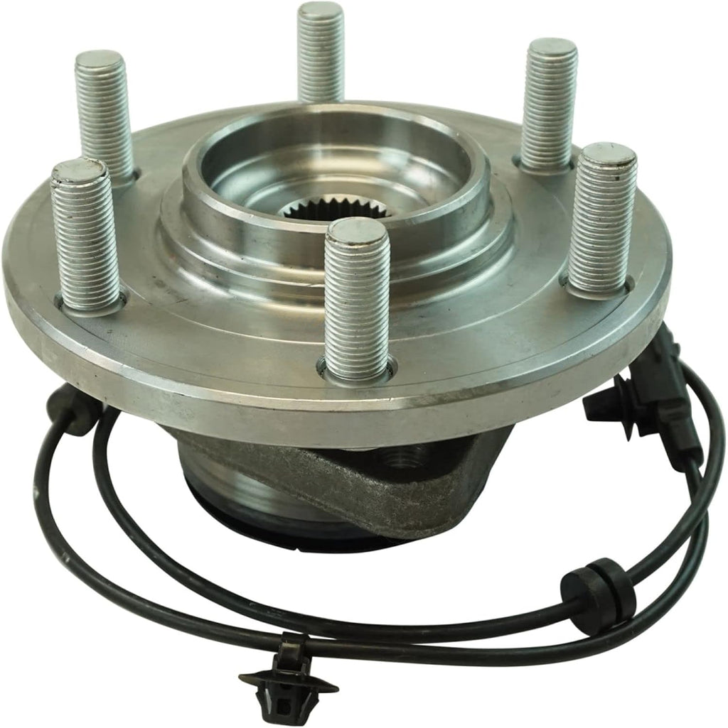 TRQ Front Driver and Passenger Side Wheel Bearing and Hub Assembly Set 2 Piece Compatible with 2011-2013 Infiniti QX56 2014-2021 QX80 2017-2022 Nissan Armada