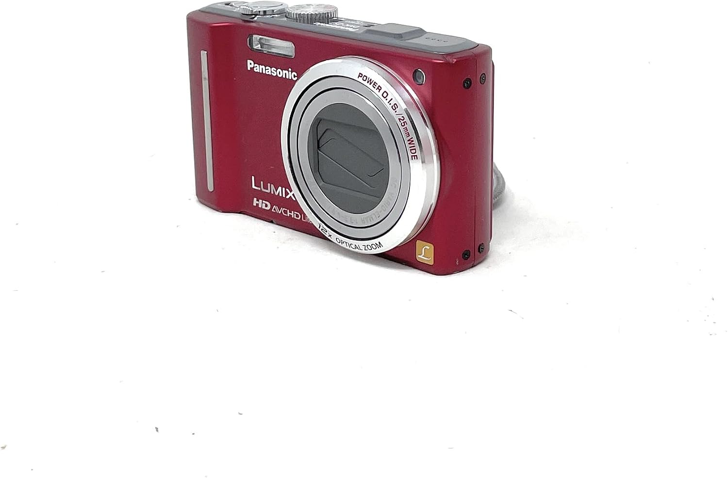 Panasonic Lumix DMC-ZS7 12.1 MP Digital Camera with 12x Optical Image Stabilized Zoom and 3.0-Inch LCD (Red)
