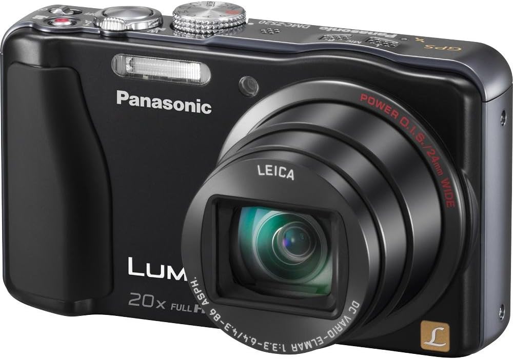 Panasonic Lumix ZS20 14.1 MP High Sensitivity MOS Digital Camera with 20x Optical Zoom (Black) (OLD MODEL)