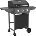 Megamaster 4-Burner Propane Gas Grill with Side Tables, 44,000BTUs, 566.92 SQ. In. Cooking Space, 2 Wheel Transport, Outdoor Kitchen Grill for BBQs, Backyards, Tailgating, and More - 720-1093B
