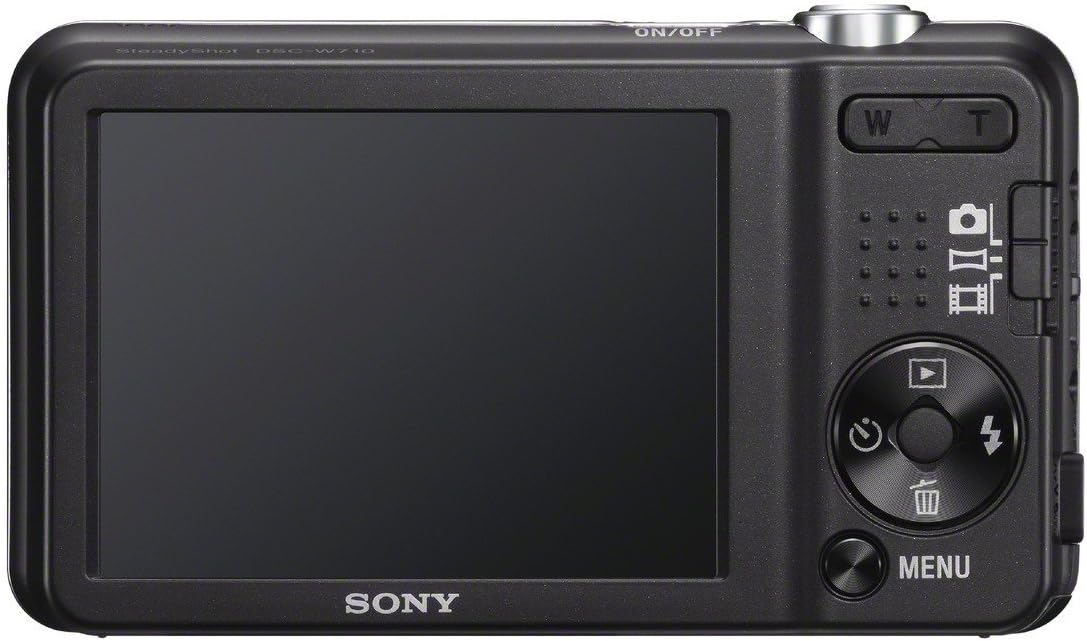 Sony DSC-W710/B 16 MP Digital Camera with 2.7-Inch LCD (Black) (OLD MODEL)