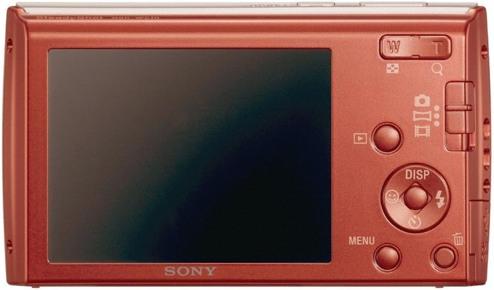 Sony Cyber-Shot DSC-W510 12.1 MP Digital Still Camera with 4x Wide-Angle Optical Zoom Lens and 2.7-inch LCD (Red)
