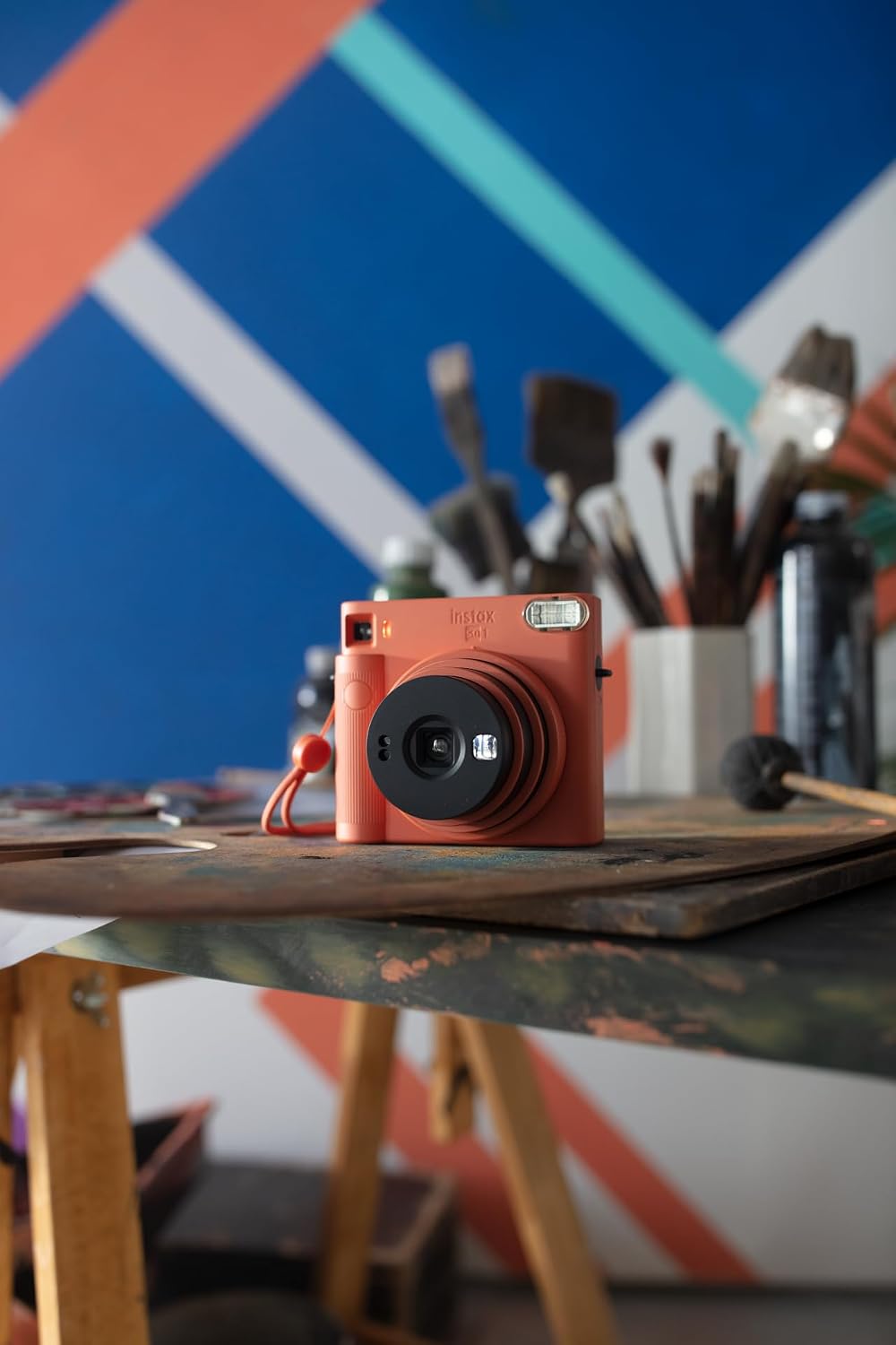 Instax Square SQ1 Instant Camera, Terracotta Orange