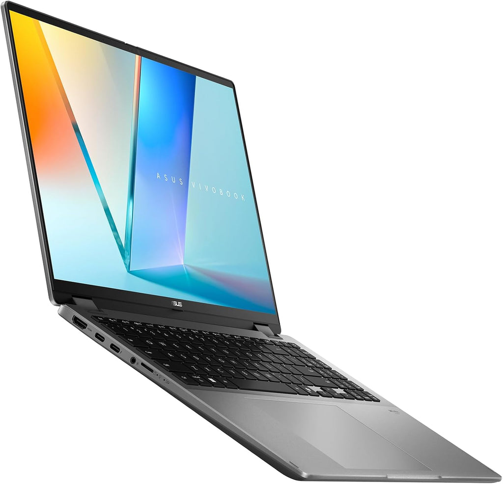 ASUS Vivobook 16 Flip Laptop (2026), Copilot+ PC, 16' 16:10 WUXGA OLED Touch Display, Intel® Core™ Ultra 7 256V Processor, Intel® Arc™ Graphics, 16GB RAM, 512GB SSD, WiFi 7, Windows 11 Home