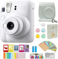 FUJIFILM INSTAX Mini 12 Instant Film Camera Bundled with Instax Accessory Bundle + Cleaning Cloth (8 Items)