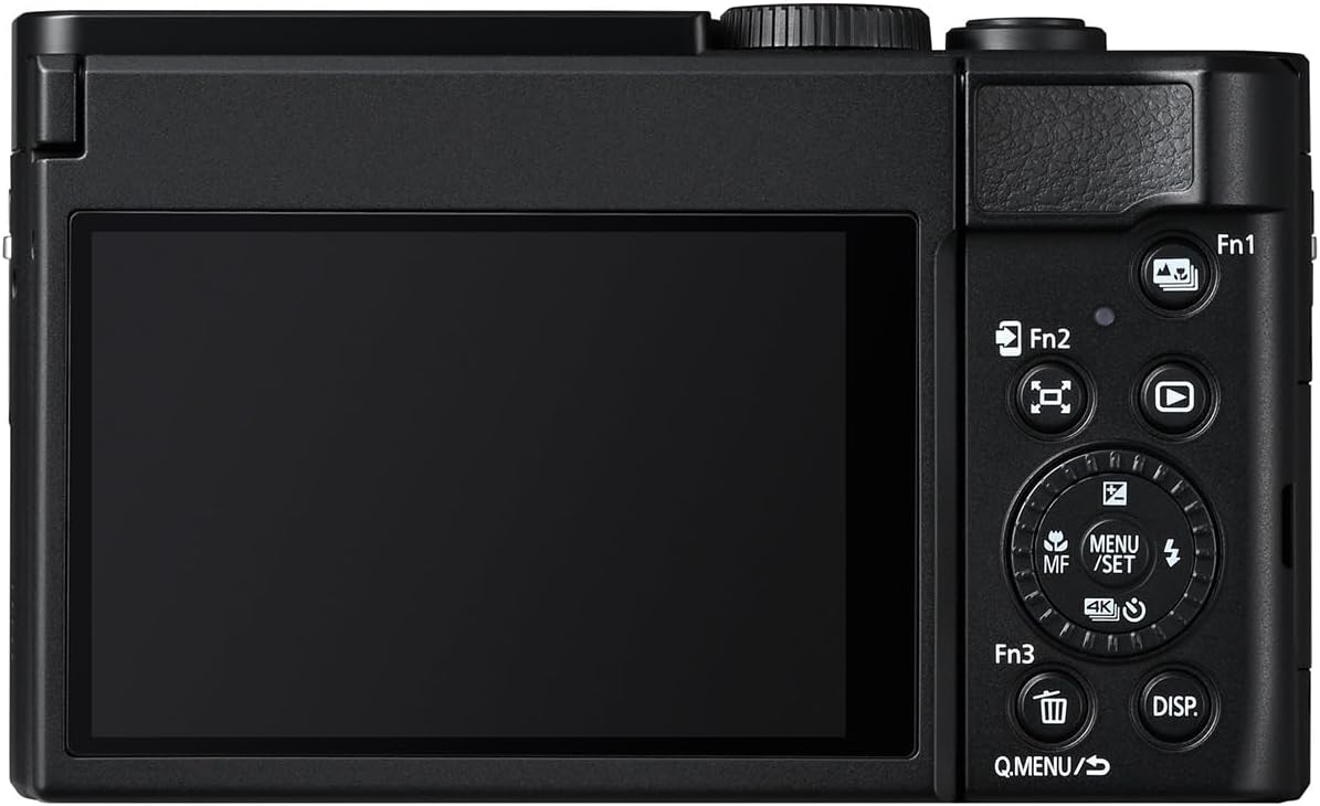 Panasonic LUMIX TZ/ZS99 Point and Shoot Camera, Compact Camera for Travel with 30x Zoom with 24-720mm Zoom Lens, and 4K Video/Photo, Great for Travel and Concerts, DC-TZ99 (Black)