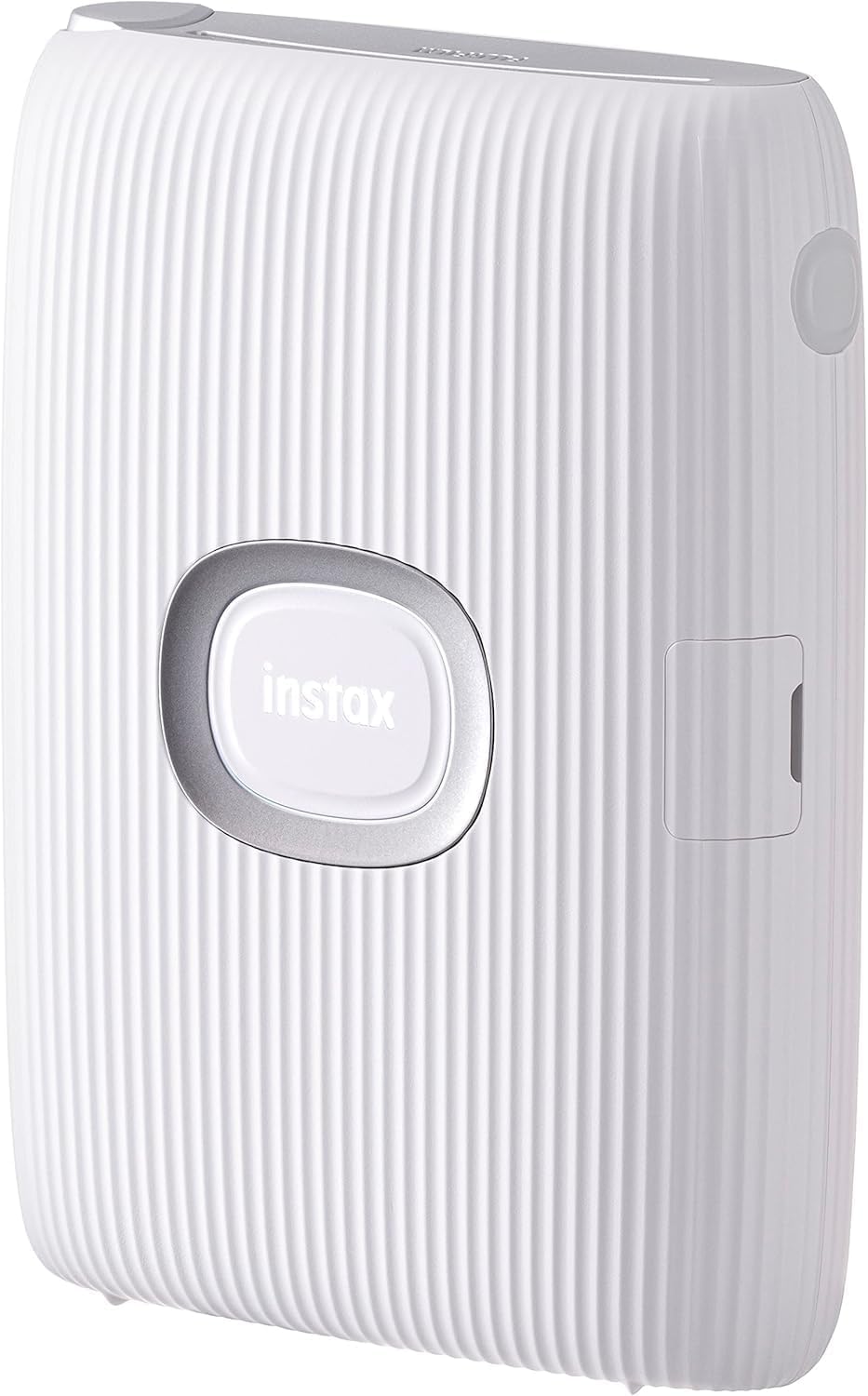 Fujifilm Instax Mini Link Smartphone Printer (Ash White) + Fuji Instax Mini Film (40 Sheets) - Instax Mini Link Printer Bundle