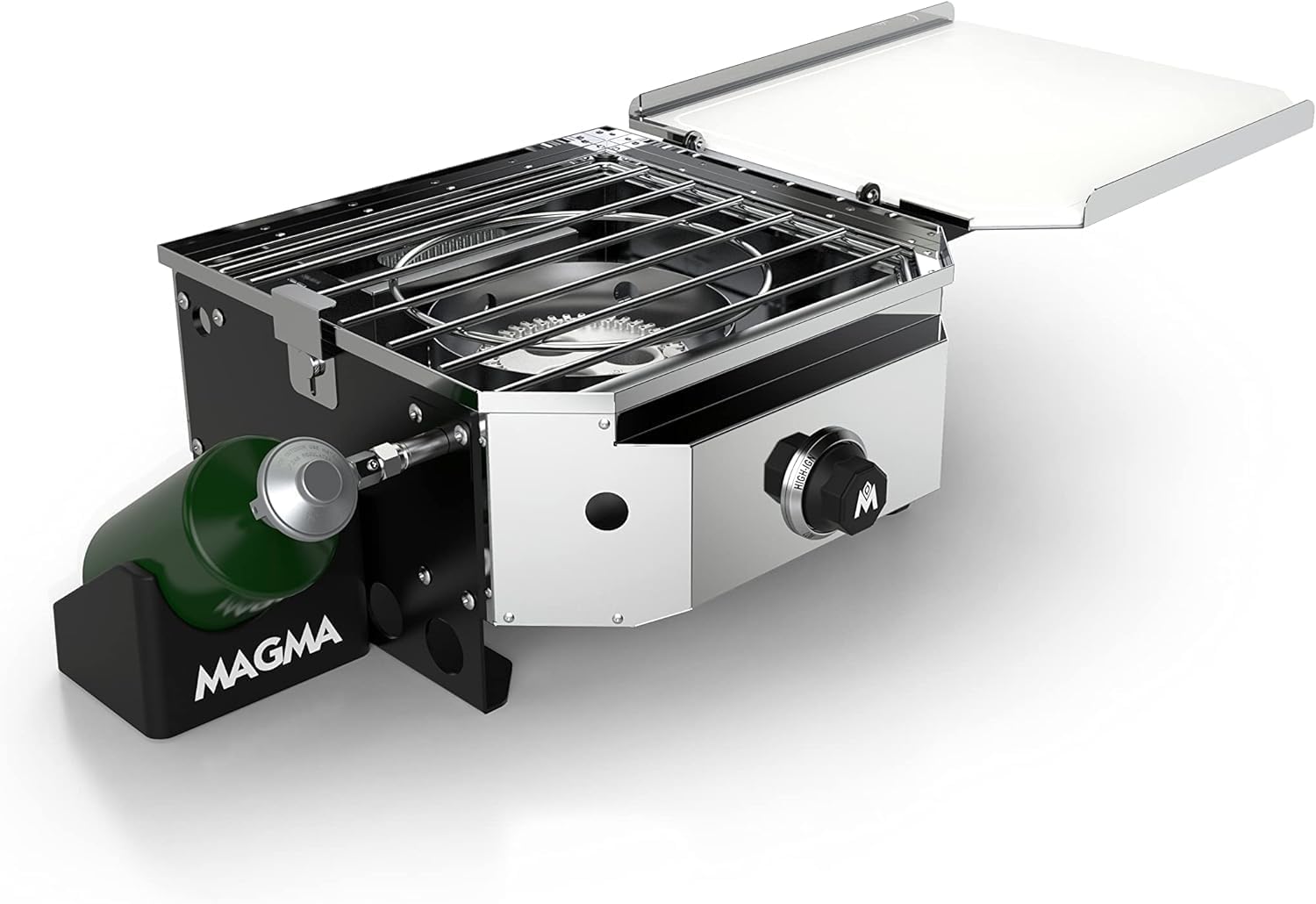 MAGMA CO10-117-M, Marine Crossover Bundle, Single Burner Firebox and Grill Top (Single Burner)