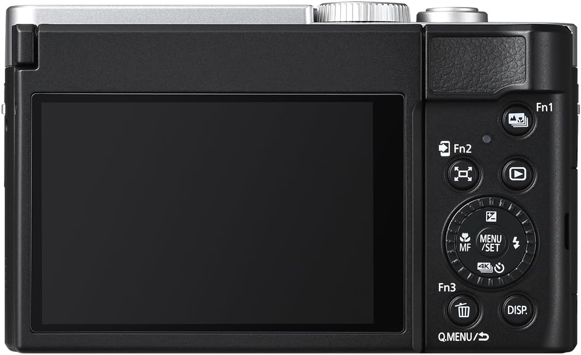 Panasonic LUMIX TZ/ZS99 Point and Shoot Camera, Compact Camera for Travel with 30x Zoom with 24-720mm Zoom Lens, and 4K Video/Photo, Great for Travel and Concerts, DC-TZ99 (Silver)