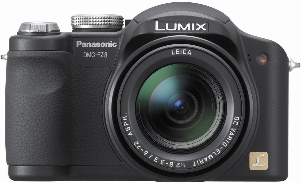 Panasonic Lumix DMC-FZ8K 7.2MP Digital Camera with 12x Optical Image Stabilized Zoom (Black)