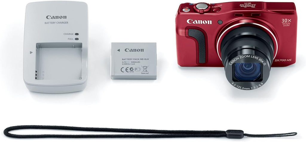 Canon PowerShot SX700 HS (Red)