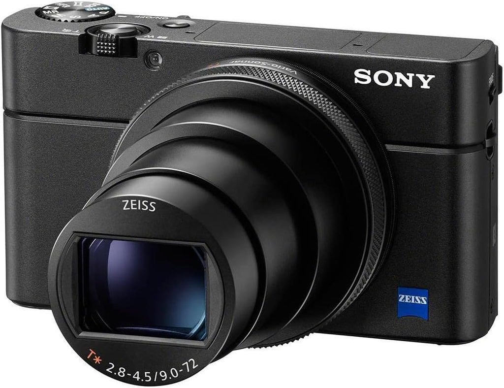 Sony RX100 VI 20.1 MP Premium Compact Digital Camera w/ 1-inch sensor, 24-200mm ZEISS zoom lens and pop-up OLED EVF