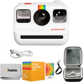 Polaroid Go Generation 2 Instant Camera (White) Bundle with 48 Instant Film Shots, Durable Hard Case, Soft Microfiber Cleaning Cloth, and USB-C Charging Cable Included