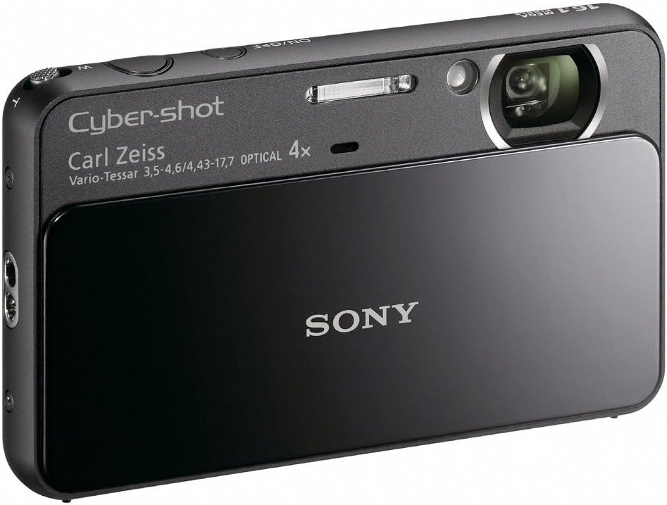 Sony Cyber-Shot DSC-T110 16.1 MP Digital Still Camera with Carl Zeiss Vario-Tessar 4x Optical Zoom Lens and 3.0-inch Touchscreen (Black)