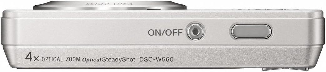 Sony Cyber-Shot DSC-W560 14.1 MP Digital Still Camera with Carl Zeiss Vario-Tessar 4x Wide-Angle Optical Zoom Lens and 3.0-inch LCD (Silver)