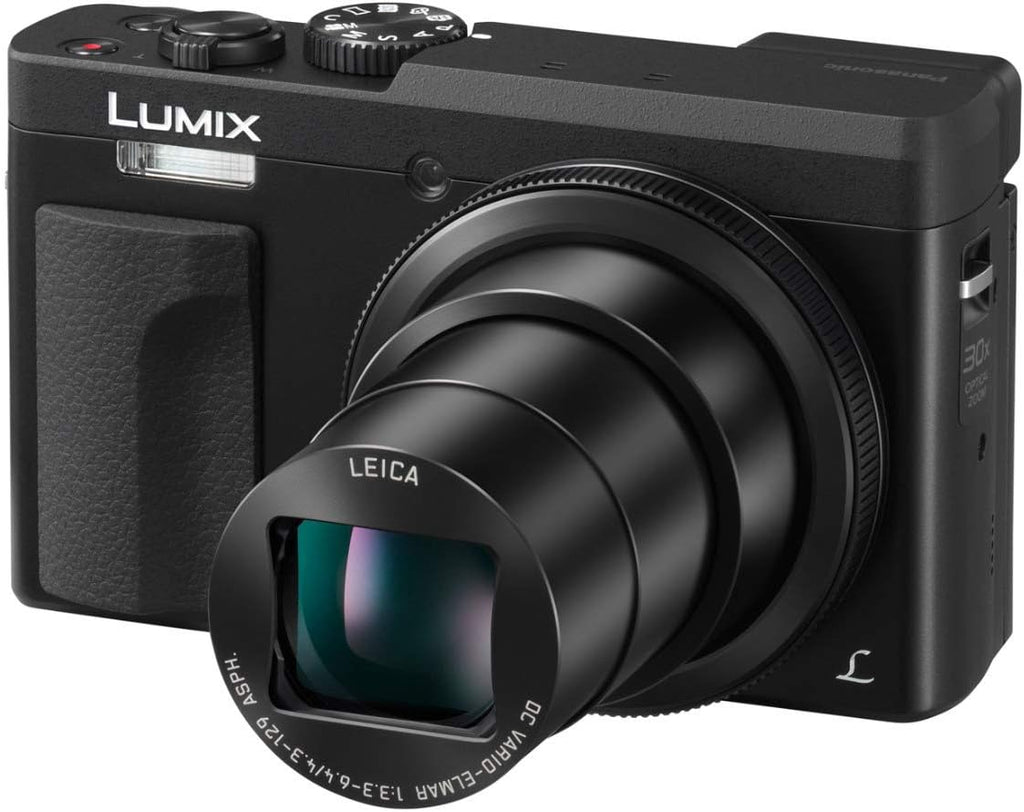 Panasonic LUMIX DC-ZS70K, 20.3 Megapixel, 4K Digital Camera, Touch Enabled 3-Inch 180 Degree Flip-front Display, 30X LEICA DC VARIO-ELMAR Lens, WiFi (Black)