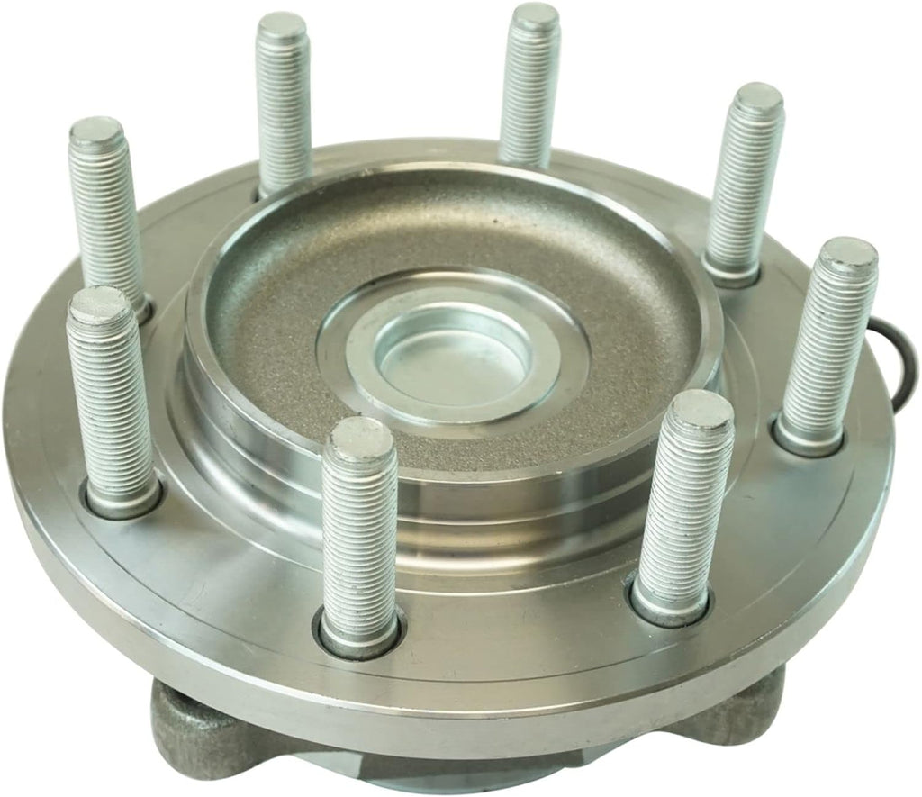 TRQ 2 Piece Front Wheel Bearing & Hub Assembly Set Compatible with 2012-2013 Ram 2500 2012 3500