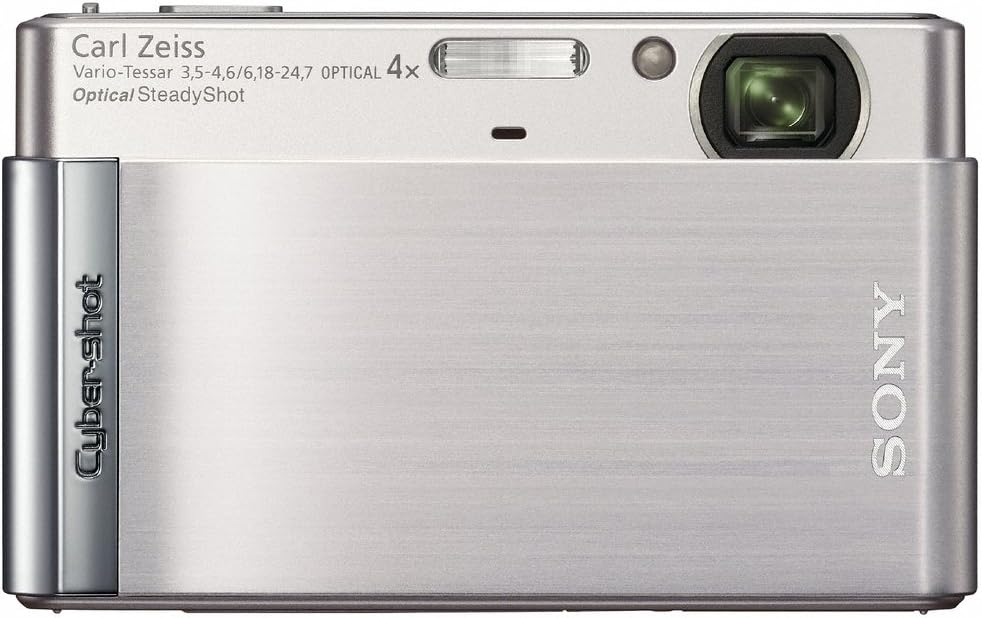 Sony Cyber-shot DSC-T90 12.1 MP Digital Camera with 4x Optical Zoom and Super Steady Shot Image Stabilization (Silver)