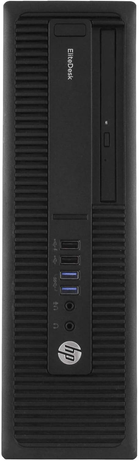 HP EliteDesk 800 G2 Business Desktop, Intel Core i7 6700 3.4Ghz, 32GB DDR4 RAM, 1TB SSD Solid State Drive, Windows 11 Pro (Renewed)