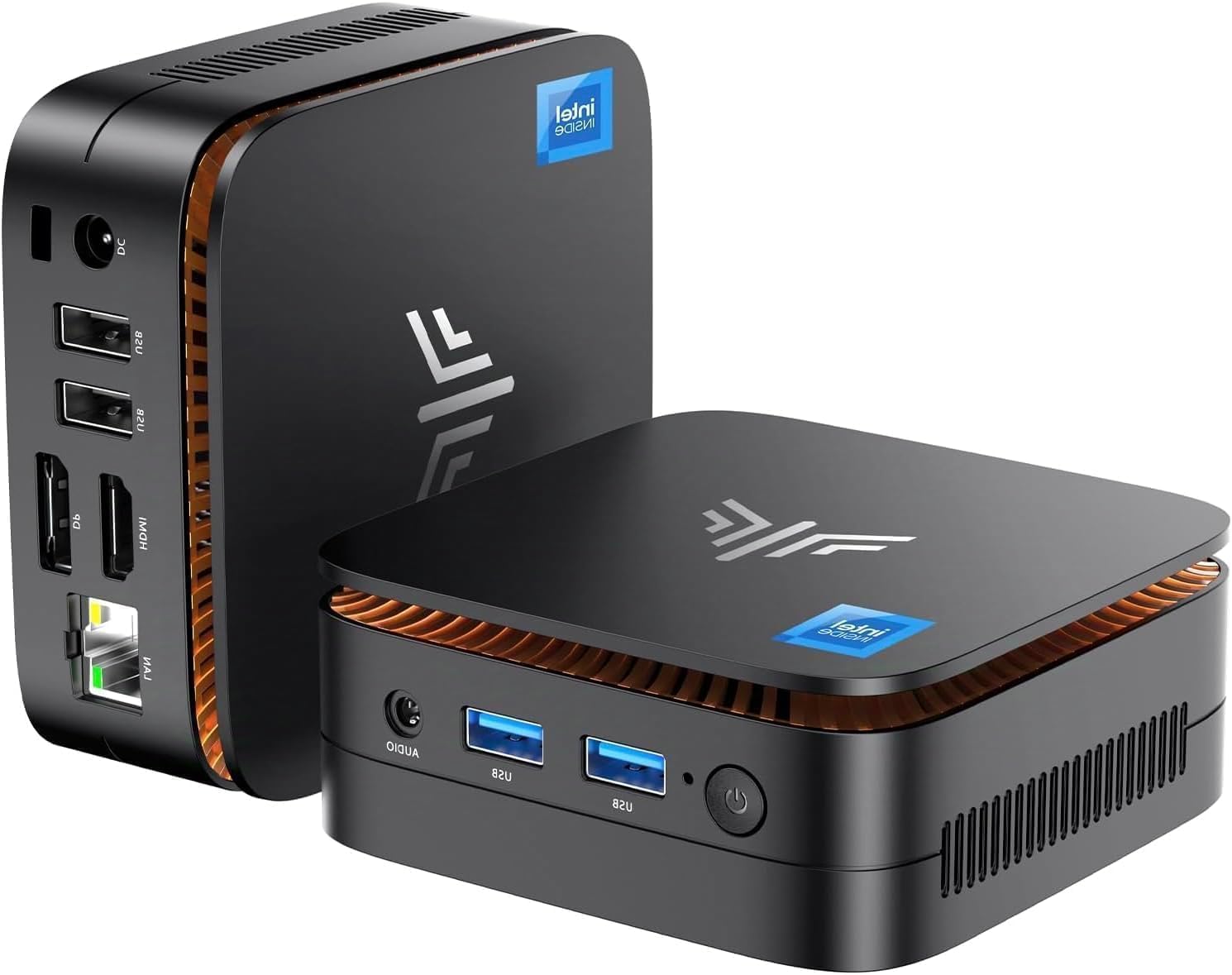 KAMRUI E1 Mini PC Computer, 12th Alder Lake- N95 up to 3.4 GH, 16GB RAM 1TB M.2 SSD, Mini Desktop Computer, Support 2.5' SSD (up to 2TB), WiFi, BT, 4K, HTPC for Business, Home, Office