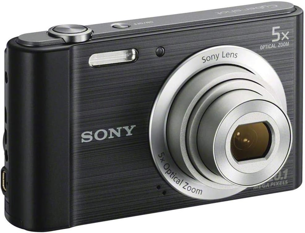 Sony DSCW800/B 20.1 MP Digital Camera (Black)