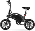 Jetson Bolt Electric Bike, Foot Pegs, Easy-Folding, Built-in Carrying Handle, Twist Throttle, Cruise Control, Up to 15.5 MPH, Range Up to 15 Miles, Ages 13+