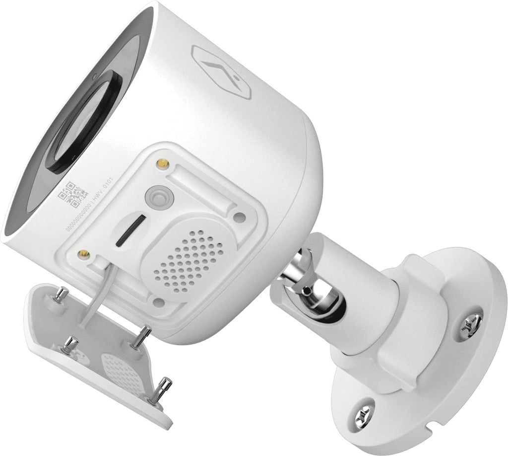 Alarm.com ADC-V724X Outdoor Wi-Fi Camera, HDR, 2-Way Audio, 1080p Resolution, 117-degree FOV, Video Analytics, IR Night Vision WiFi, MicroSD Card Slot, 12VDC, IP66 Ingress Protection, 1/3' 2MP CMOS