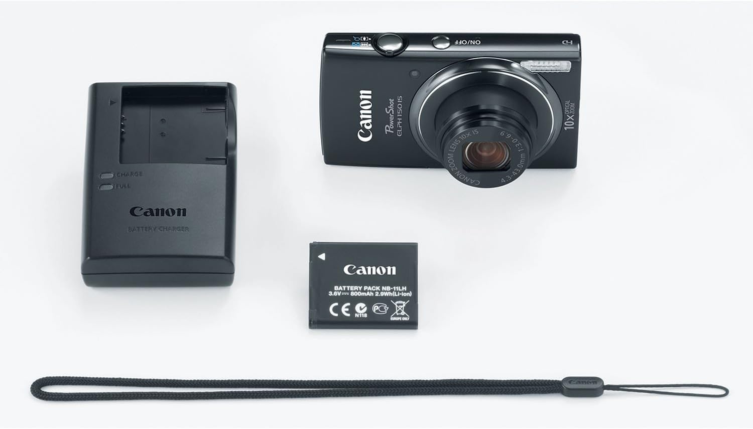 Canon PowerShot ELPH-150 is (Black)