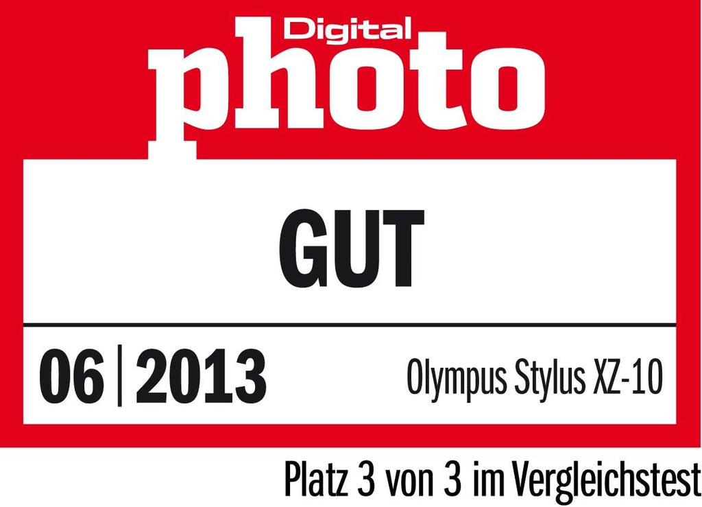Olympus XZ-10 iHS 12MP Digital Camera with 5x Optical Image Stabilized Zoom and 3-Inch LCD (Black) - International Version (No Warranty)