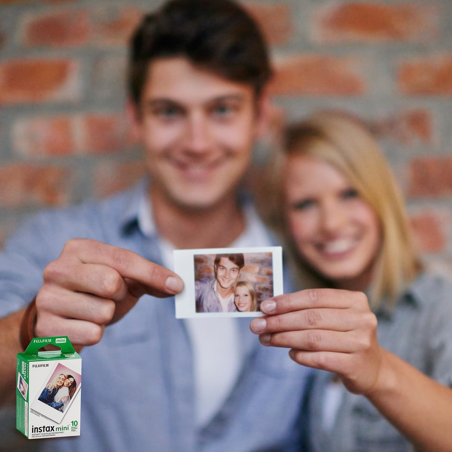 Fujifilm INSTAX Mini Instant Film (White) For Fujifilm Mini 8 & Mini 9 Cameras w/ Microfiber Cloth by Quality Photo (100 Film Sheets)