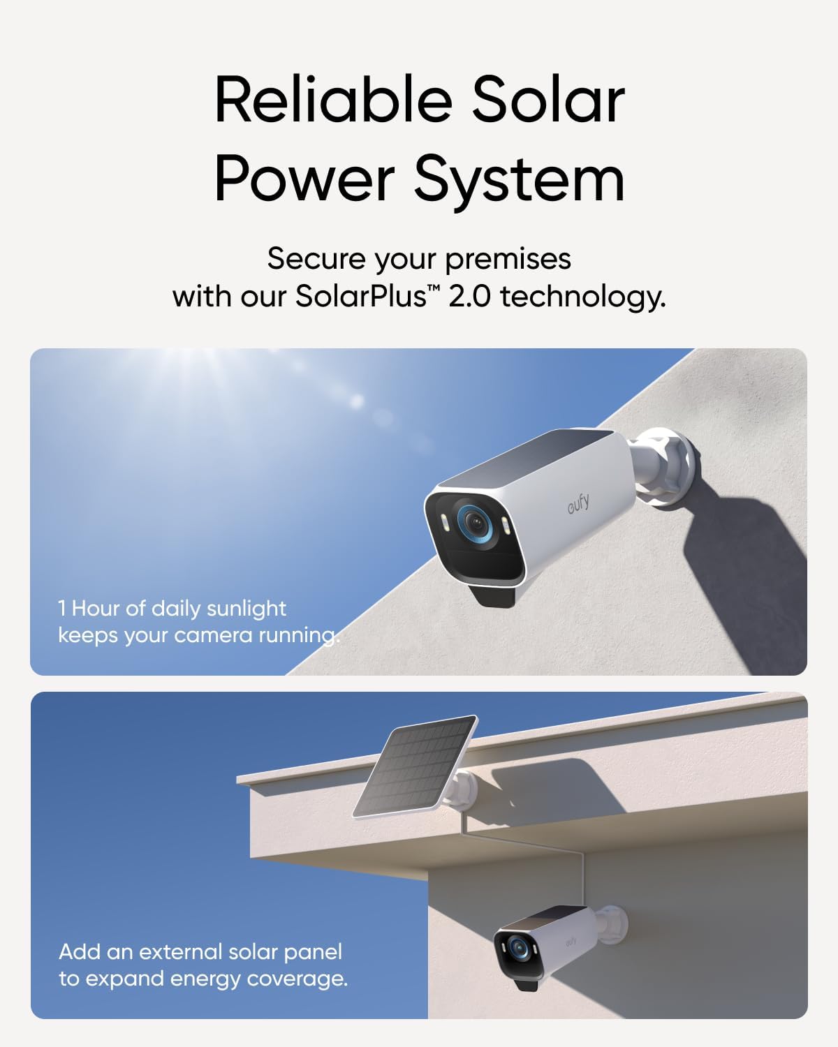 eufy Security eufyCam S3 Pro 3-Cam Kit, Solar Camera Outdoor Wireless, MaxColor Night Vision, 4K Security Camera with Solar Panel, Face Recognition, No Monthly Fee, Built-in Local Storage (Up to 16TB)