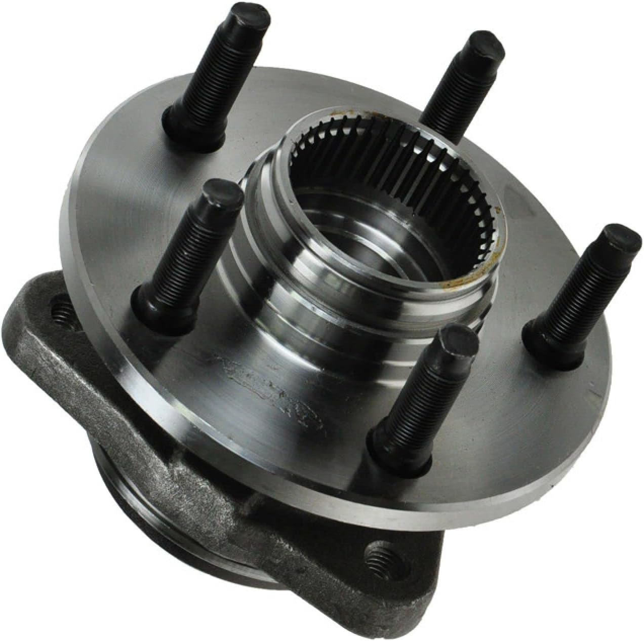 TRQ Front Left and Right Wheel Bearing and Hub Assembly Set 2 Piece Compatible with 98-00 Ford Ranger 4WD with 2 Wheel ABS Brakes 98-00 Mazda B3000 4WD 98-00 B4000 4WD with 2 Wheel ABS Brakes