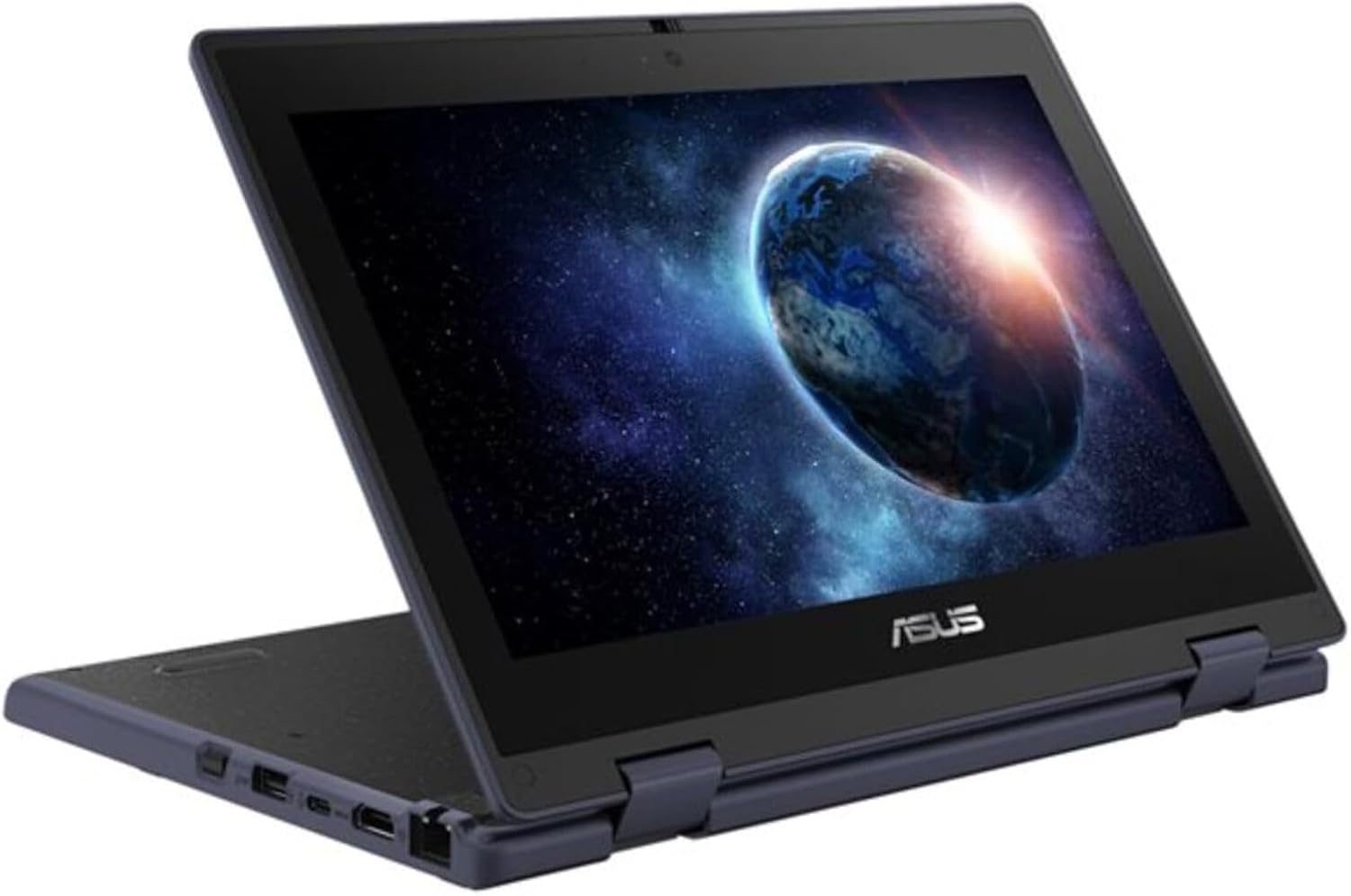 ASUS 11.6' HD Touchscreen 2 in 1 Educational Laptop, Intel Celeron N100 Processor, 4GB RAM 128GB SSD, Wi-Fi 6, Bluetooth 5.1, Spill Resistant, Anti Glare Coating, Windows 11 Pro, Mineral Gray