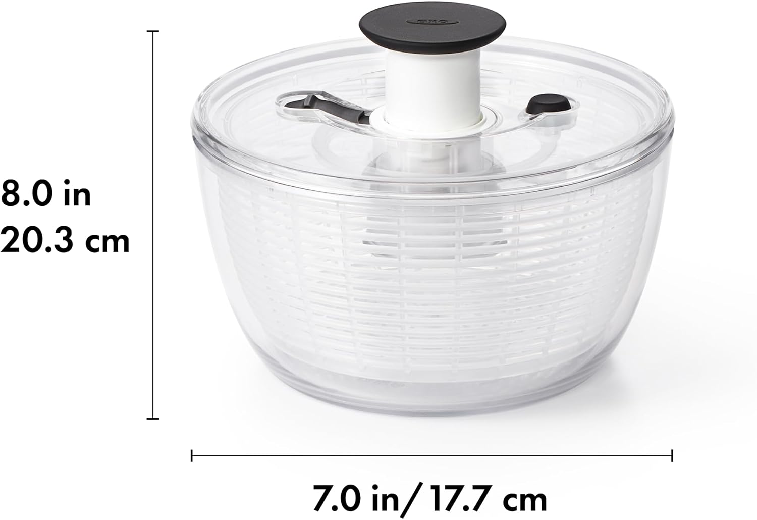 OXO Good Grips Little Salad & Herb Salad Spinner,Fruit Washer and Lettuce Spinner,(Pack of 12)