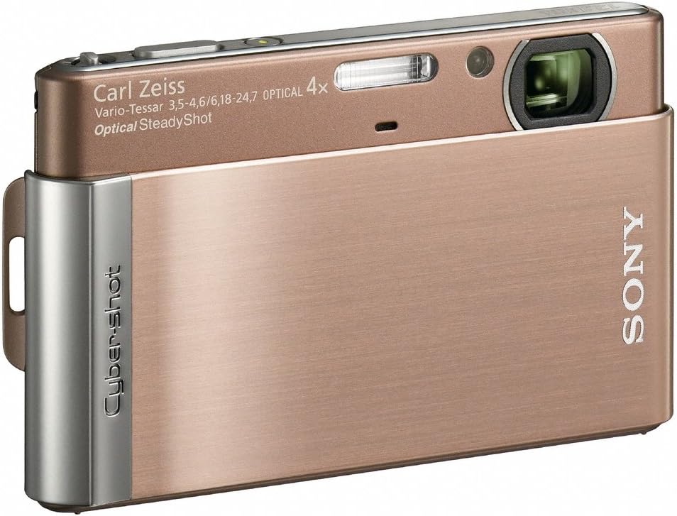 Sony Cyber-shot DSC-T90 12.1 MP Digital Camera with 4x Optical Zoom and Super Steady Shot Image Stabilization (Brown)