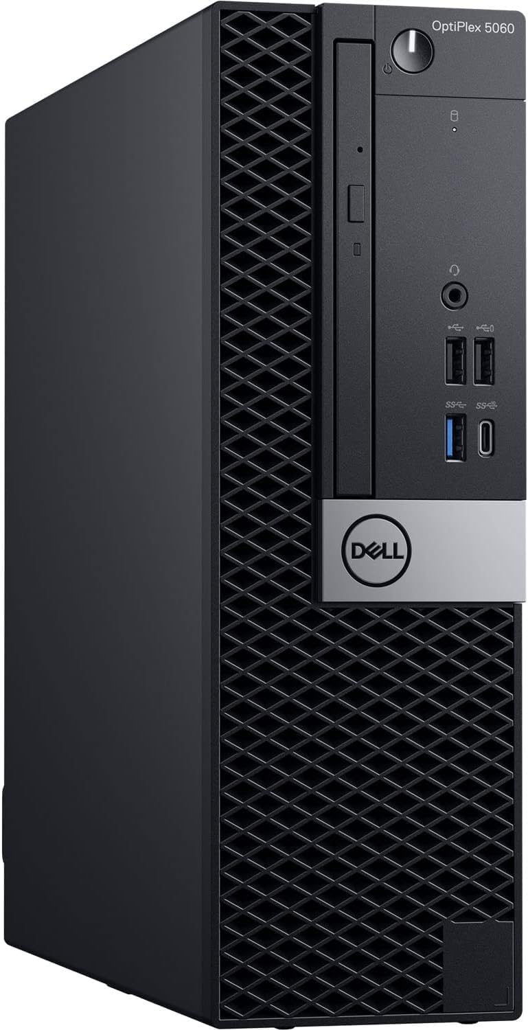 Dell Optiplex 5060 Desktop Computer | Hexa Core Intel i5 (3.2) | 32GB DDR4 RAM | 1TB SSD Solid State | Windows 11 Professional | Home or Office PC (Renewed), Black