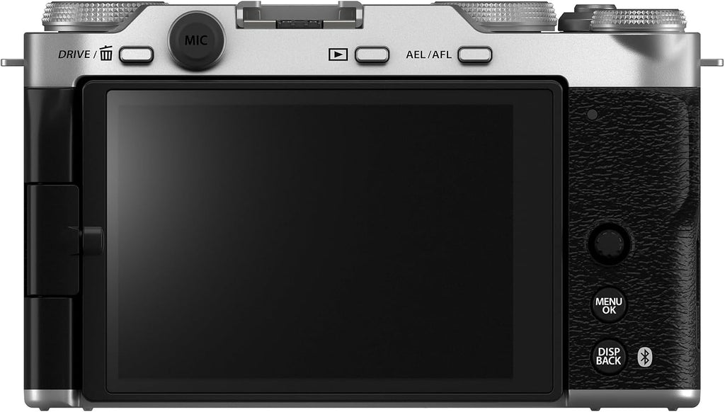 FUJIFILM X-M5 Mirrorless Digital Camera XC15-45mmF3.5-5.6 OIS PZ Lens Kit - Silver