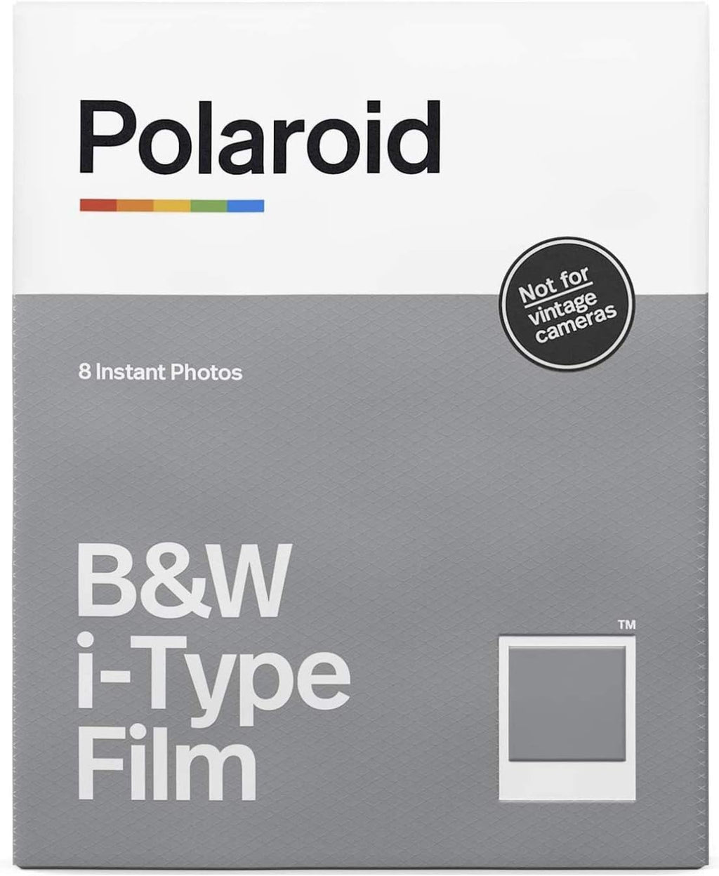 Polaroid Originals Now Viewfinder i-Type Instant Camera (Blue) Bundle with Color and B and W Instant Films and Reusable Vintage Photo Accessory Kit (4 Items)