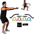 Gorilla Bow Travel All-in-ONE Strength Training Equipment, Portable Home Gym System, 100 Plus Quality Workouts for Travel, Home Gym & Outdoor Includes Workout Guide and Videos