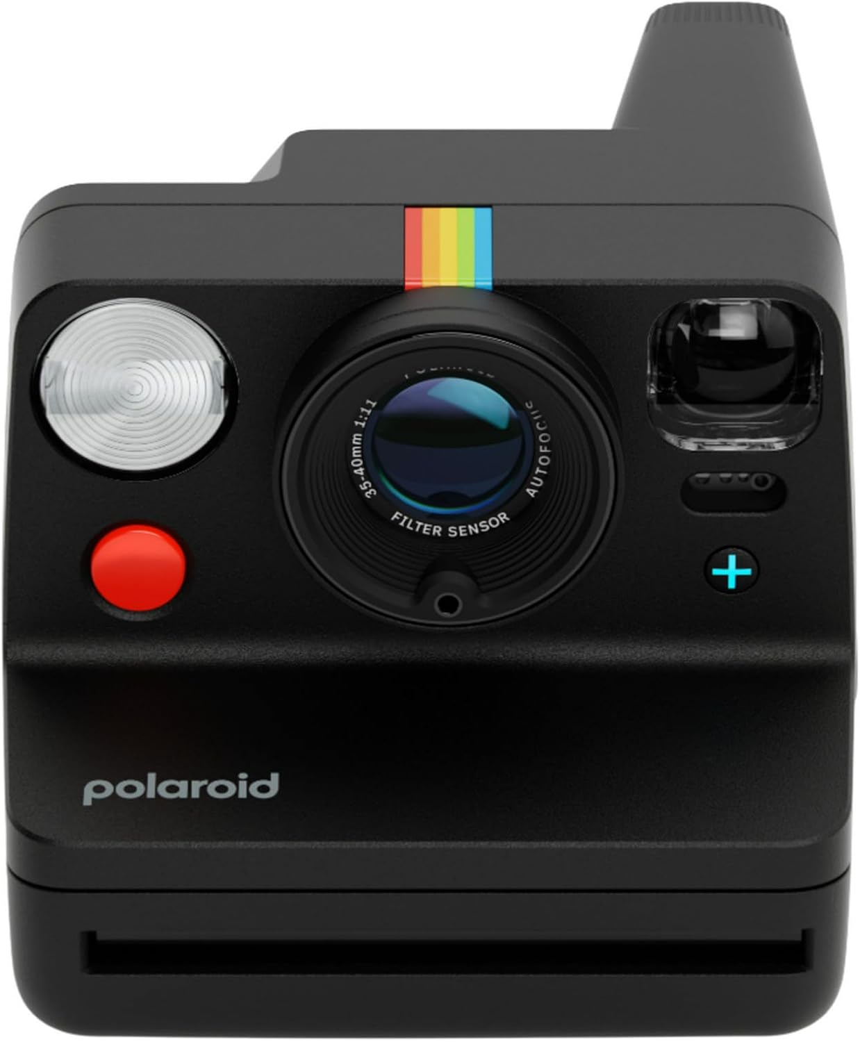 Polaroid Now+ Gen 3 Instant Camera, Black + Color Film Bundle (8 Photos)