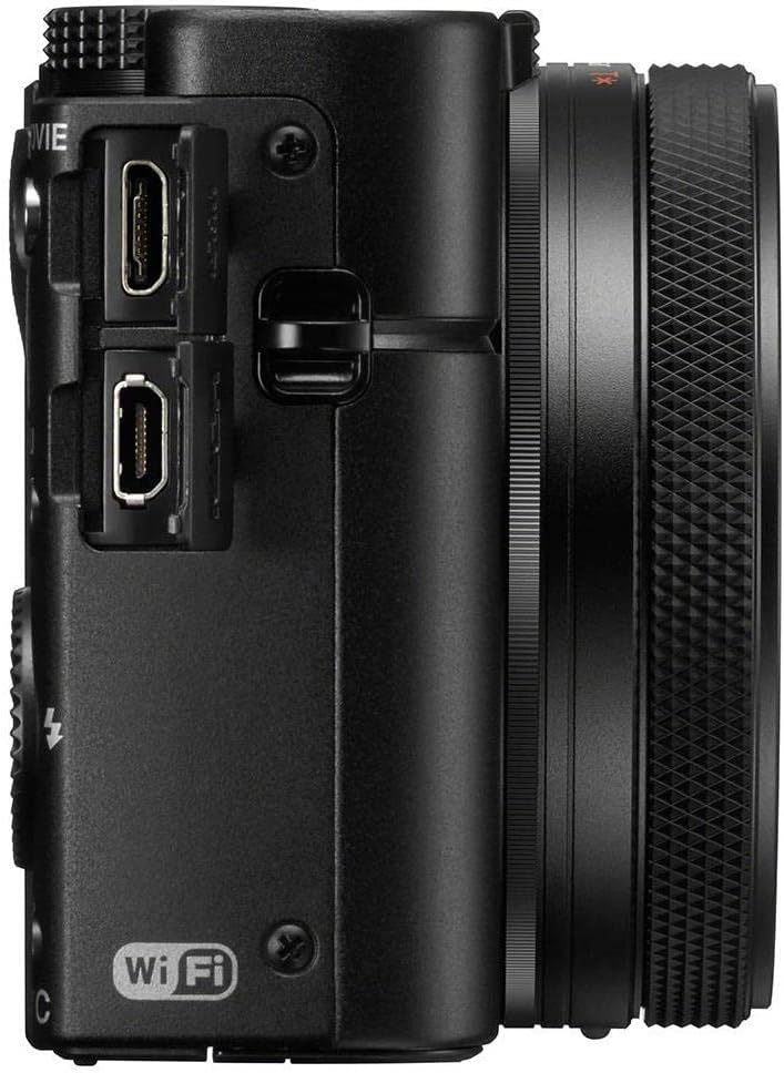 Sony RX100 VI 20.1 MP Premium Compact Digital Camera w/ 1-inch sensor, 24-200mm ZEISS zoom lens and pop-up OLED EVF