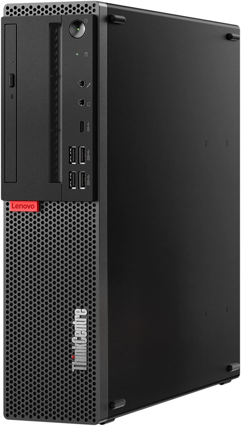 Lenovo ThinkCentre M920s Small Form Desktop, Six Core i7 8700 3.2Ghz, 16GB DDR4, 1TB NVMe PCIe SSD, USB Type C, Windows 11 Pro (Renewed)