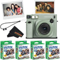 Fujifilm INSTAX Wide 400 Instant Camera - Sage Green (Camera w/ 4 Wide Twin Packs)