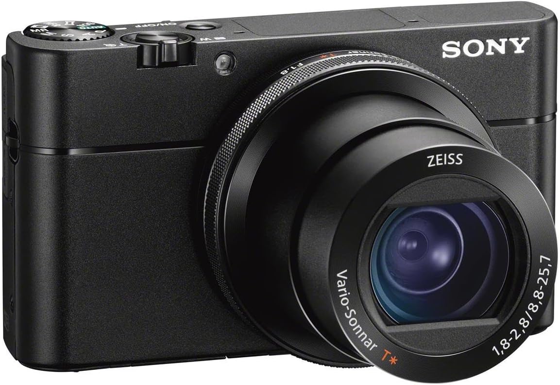 Sony RX100V Cyber-Shot Digital Camera 20.1MP CMOS Image Sensor - DSC-RX100M5A/B, Black