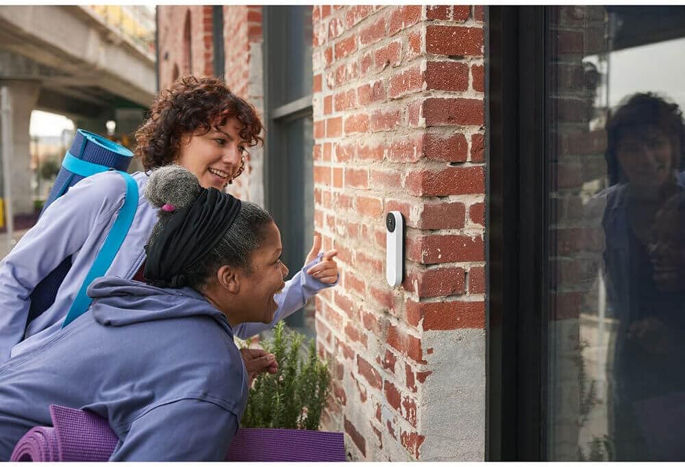 Google Nest Doorbell (Battery) - Linen