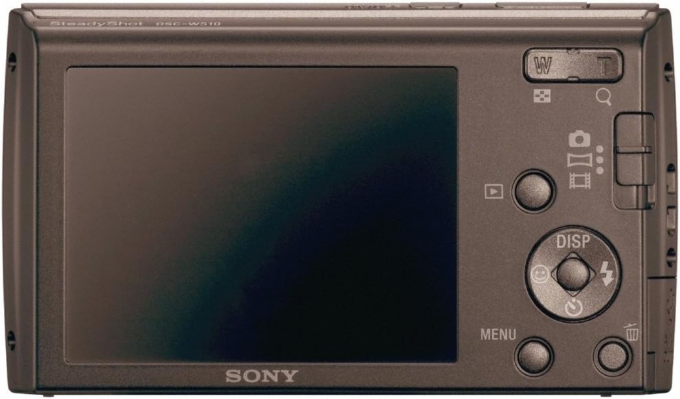 Sony Cyber-Shot DSC-W510 12.1 MP Digital Still Camera with 4x Wide-Angle Optical Zoom Lens and 2.7-inch LCD (Black)