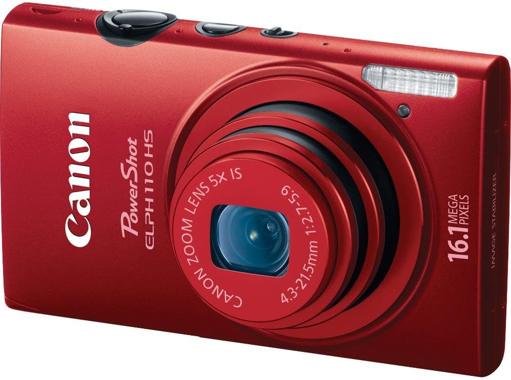 PowerShot ELPH 130 IS Red 16mp 8xOPT