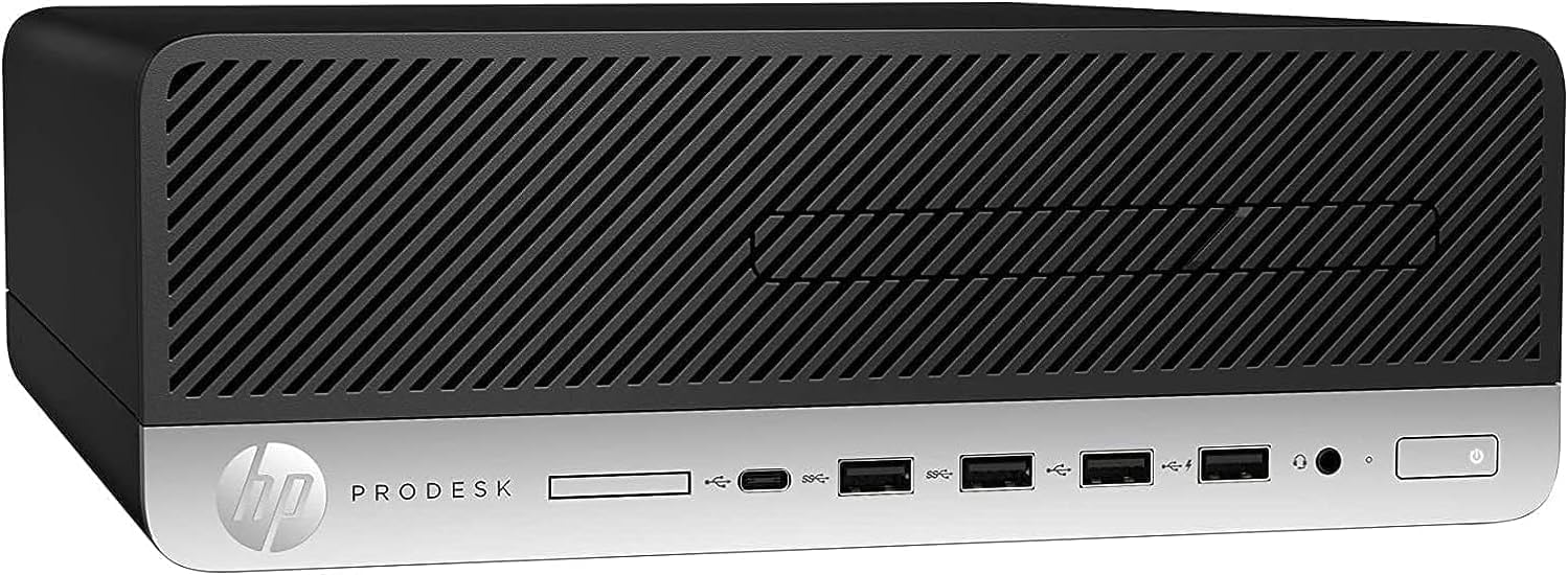HP Desktop ProDesk 600 G5 SFF, Core i5-9500 3.0GHz, 16GB RAM, 512GB SSD, WiFi, BT, Including Mouse&Keyboard, Windows 11 Pro, Black (Renewed)
