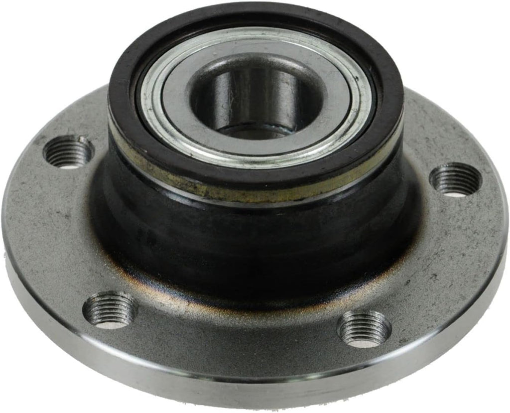 TRQ Front and Rear Wheel Bearing and Hub Assembly Set 4 Piece Compatible with 2012-2021 Volkswagen Passat 2015-2018 Audi Q3 2008-2009 TT 2012-2019 Volkswagen Beetle