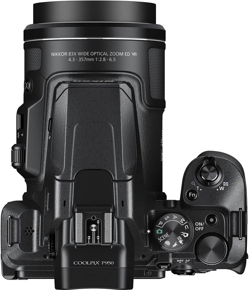 Nikon COOLPIX P950 Digital Camera - Bundle - (26532) + Color Multicoated 6pcs Filter Set + 2X EN-EL20 Battery + 2 x 64GB Memory Card + Large Case + 12 Inch Flexible Tripod + More